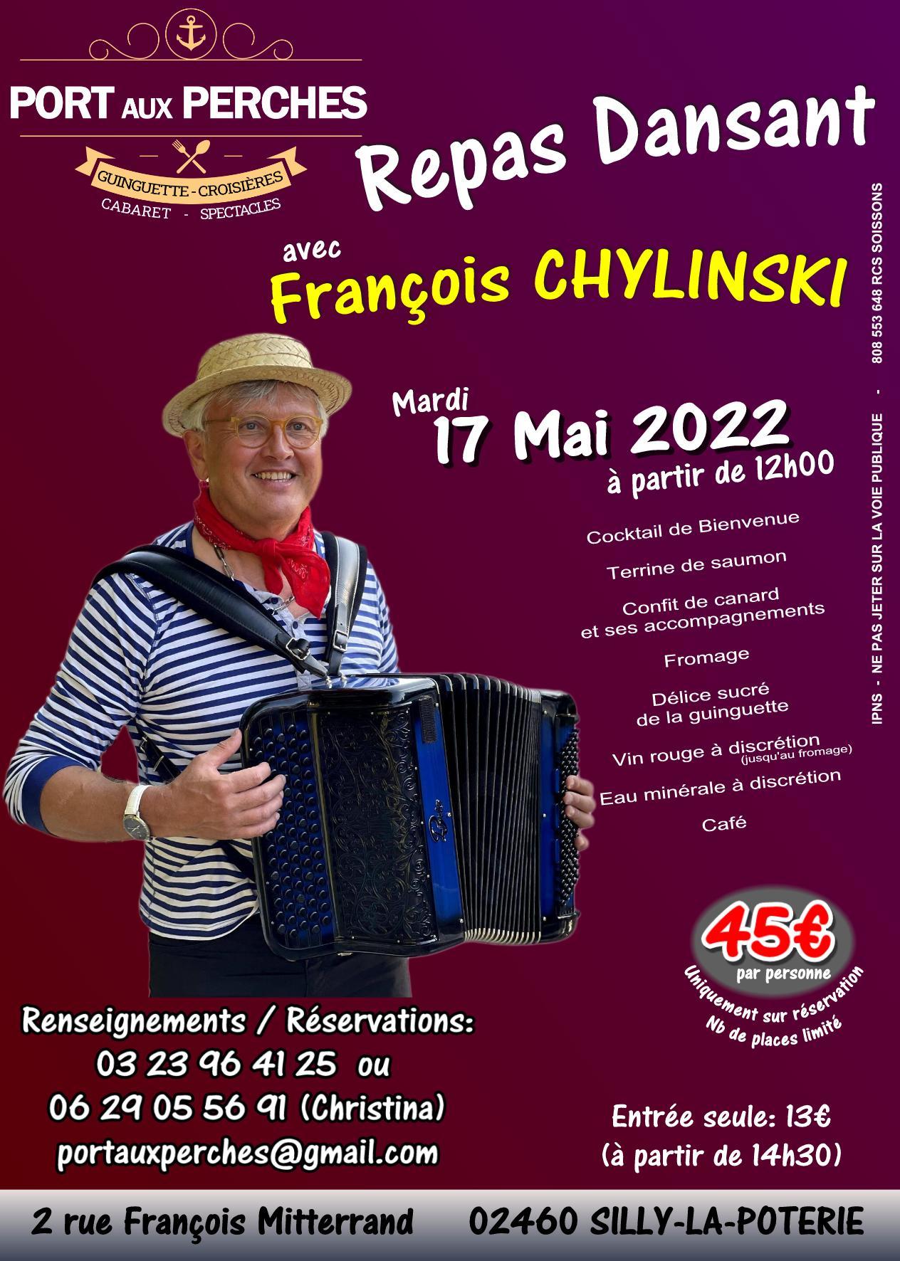 17 mai 2022 repas dansant francois chylinski port aux perches